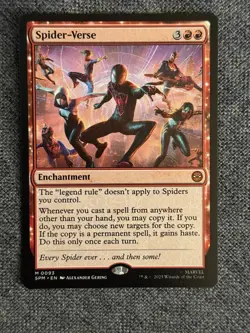 Magic: The Gathering Marvel’s Spiderman - Spider-Verse #93 Mythic Rare - Regular - Image 1