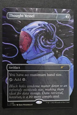 Magic The Gathering: Thought Vessel - SLD - Galaxy FOIL - NM Unplayed MTG - Image 1