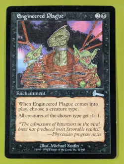 Engineered Plague x1 Urza's Legacy 1x Magic the Gathering MTG - Image 1