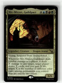 NIV-MIZZET, GUILDPACT Murders at Karlov Manor FOIL #220 MKM(NM+)(MTG) - Image 1