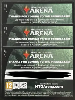 MTG Arena Digital Code Duskmourn House of Horror 6 Packs - Image 1