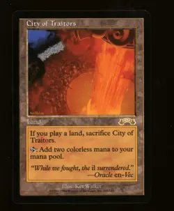 Magic MTG Exodus City of Traitors NEAR MINT NM *523 - Image 1