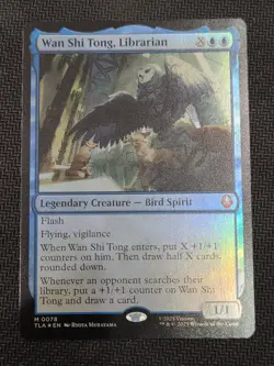 MTG Magic The Gathering -Wan Shi Tong, Librarian -M0078 -NM -FOIL! 👀 - Image 1