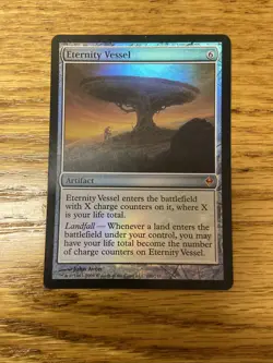 Eternity Vessel Zendikar Foil Mtg Mythic Rare Magic The Gathering Artifact - Image 1