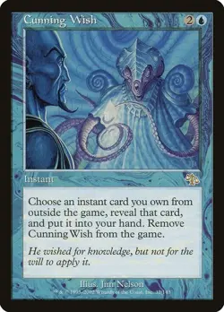 Cunning Wish - Judgment (JUD) - MP - Magic The Gathering MTG - Image 1