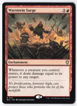 Warstorm Surge R Commander: Bloomburrow 117 NM - Image 1