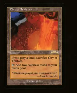 Magic MTG Exodus City of Traitors NEAR MINT NM *069 - Image 1