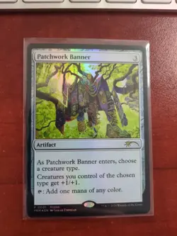 Patchwork Banner Media Promos Foil - Image 1