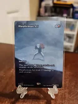 Blasphemous Act Borderles Avatar: The Last Airbender NM MTG - Image 1