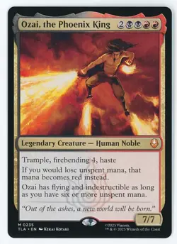 Ozai, the Phoenix King #0235 MTG Avatar: The Last Airbender Magic The Gathering - Image 1