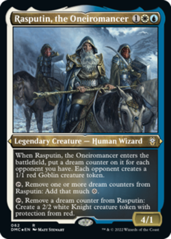 1x Rasputin, the Oneiromancer - Foil Etched NM-Mint, English Commander: Dominari - Image 1