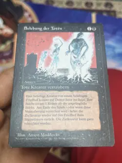 German FBB • Animate Dead • Unplayed / Mostly Clean • Mtg (1777) - Image 2