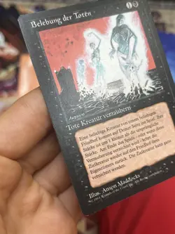 German FBB • Animate Dead • Unplayed / Mostly Clean • Mtg (1777) - Image 4