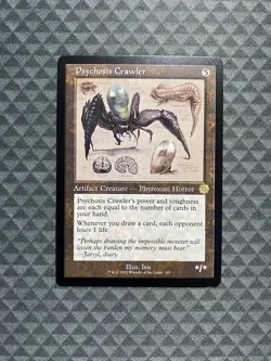 MTG Psychosis Crawler #107 Schematic R The Brothers' War: Retro Artifacts (BRR) - Image 1