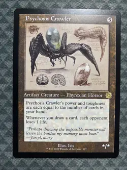 MTG Psychosis Crawler #107 Schematic R The Brothers' War: Retro Artifacts (BRR) - Image 2