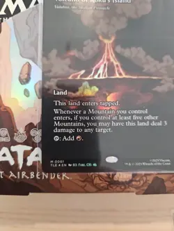 Volcano of Roku’s Island - Borderless Foil #61 - MTG: Avatar The Last Airbender - Image 4