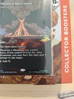 Volcano of Roku’s Island - Borderless Foil #61 - MTG: Avatar The Last Airbender - Image 5