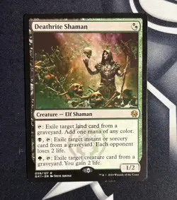 MTG Magic the Gathering - Deathrite Shaman (59/147) Guild Kit GRN - Near Mint NM - Image 1