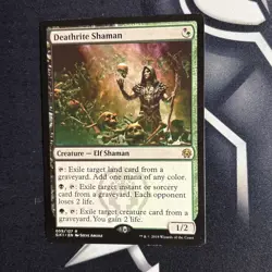 MTG Magic the Gathering - Deathrite Shaman (59/147) Guild Kit GRN - Near Mint NM - Image 2