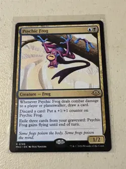 mtg Psychic Frog, Modern Horizons 3, unplayed - Image 1