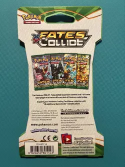 Pokemon TCG XY Fates Collide Sleeved Booster Pack Alakazam Art - Image 2