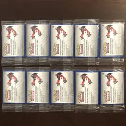 10x LOT SEALED 2014 Pokemon XY Pikachu Cosmos Holo Lego Movie Promo #42 - Image 4