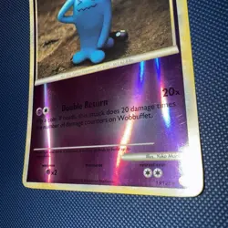 Pokemon TCG HeartGold & SoulSilver Wobbuffet 13/123 Reverse Holo MP - Image 3