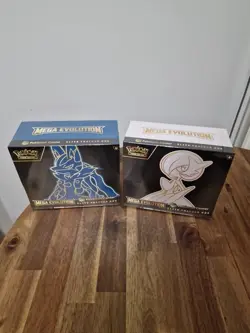 Pokemon TCG Mega Evolutions ETB Pokemon Centre Bundle Lucario Gardevoir - Image 1