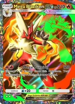 Mega Blaziken EX - Pokemon TCG Pocket PTCGP - Image 1