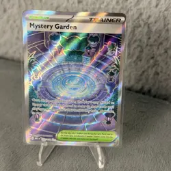 Pokemon Trainer Mystery Garden 172/132 Me01: Mega Evolution Ultra Rare Holo - Image 1