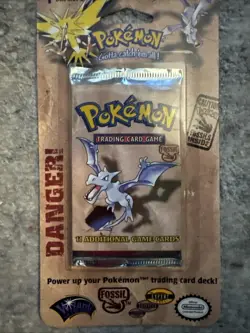 Rare 1999 FACTORY SEALED ... Pokemon Fossil booster packs. Full art set - Image 4