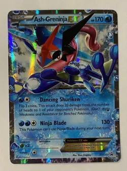 Pokemon TCG Ash-Greninja EX XY133 Blackstar Promo 2016 - Image 1