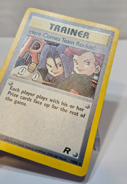 Here Comes Team Rocket! 15/82 Holo Rare Unlimited Team Rocket Pokemon 588 - Image 4