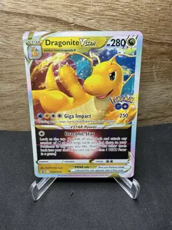 Pokemon Dragonite VSTAR SWSH236 Sword & Shield GO Promo NM - Image 1