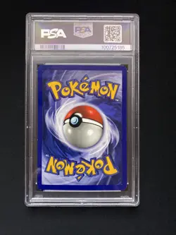 1999 Pokemon Fossil Unlimited #19 DRAGONITE NON-HOLO PSA 8 NM-MT - Image 2