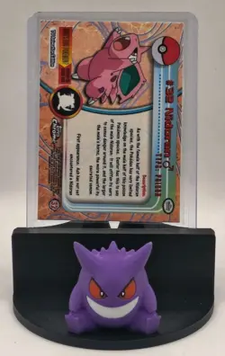 2000 Pokemon Topps Chrome Series 1 Nidoran (M) Base Holo #32 NM - Image 3