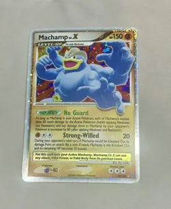 2008 Pokemon Diamond & Pearl Stormfront Machamp LV.X Holo #98/100 NM - Image 1