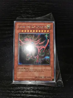 Yu-Gi-Oh! TCG Slifer The Sky Dragon YMA-EN001 Secret Rare Promo SEALED - Image 3