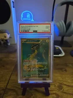 2024 Pokemon PAF EN Miraidon Ex Hyper Rare 243/091 - Image 1