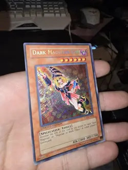 YUGIOH TCG Dark Magician Girl CT2-EN004 Secret Rare Holo 2005 Tin NM - Image 2