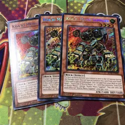 Yu-Gi-Oh! 3x Koa’ki Meiru Supplier BLCR-EN080 Secret Rare 1st Edition Near Mint - Image 1