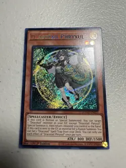 YuGiOh! Dracotail Phryxul DOOD-EN023 1st Edition Secret Rare PACK FRESH - Image 1