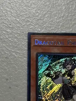 YuGiOh! Dracotail Phryxul DOOD-EN023 1st Edition Secret Rare PACK FRESH - Image 4