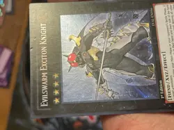 Evilswarm Exciton Knight LVAL-EN056 Secret Rare 1st Edition Yugioh MP/LP - Image 3