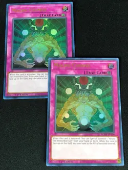 YUGIOH MACRO COSMOS BLMR-EN100 1ST ULTRA X2(NM) - Image 1