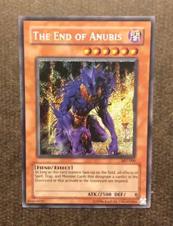 Yugioh - The End Anubis AST-000 - Secret Rare - NM - Image 1
