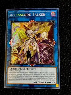 Accesscode Talker RA02-EN044 Yugioh 1st Edition Secret Rare - Image 1