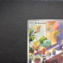 Pokemon TCG Bulbasaur Holo Card Illustration Stellar Crown Rare 143/142 - Image 2