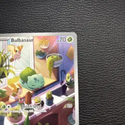 Pokemon TCG Bulbasaur Holo Card Illustration Stellar Crown Rare 143/142 - Image 3