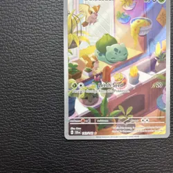 Pokemon TCG Bulbasaur Holo Card Illustration Stellar Crown Rare 143/142 - Image 5